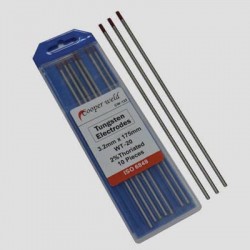 TUNGSTEN ELECTRODE 1.6X175MM RED HEAD