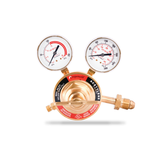 ACETYLENE REGULATOR - HEAVY DUTY